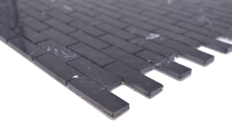 Hand sample mosaic tile Self-adhesive mosaics composite natural stone Nero kitchen wall MOS200-4M82_m