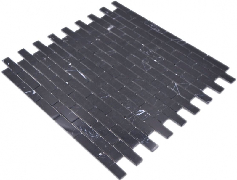 Hand sample mosaic tile Self-adhesive mosaics composite natural stone Nero kitchen wall MOS200-4M82_m