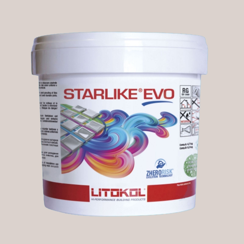 Litokol STARLIKE EVO 500 ROSA CIPRIA rose epoxy resin adhesive joint 2.5kg bucket
