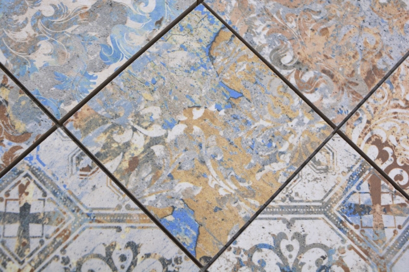 Ceramic mosaic porcelain stoneware strong multicolored matt wall floor kitchen bathroom shower MOS23-95CV
