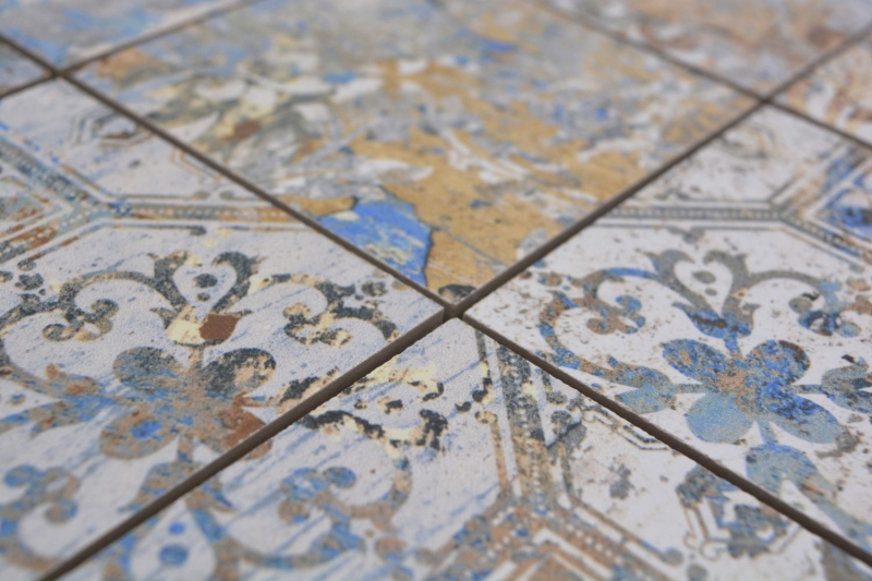 Ceramic mosaic porcelain stoneware strong multicolored matt wall floor kitchen bathroom shower MOS23-95CV