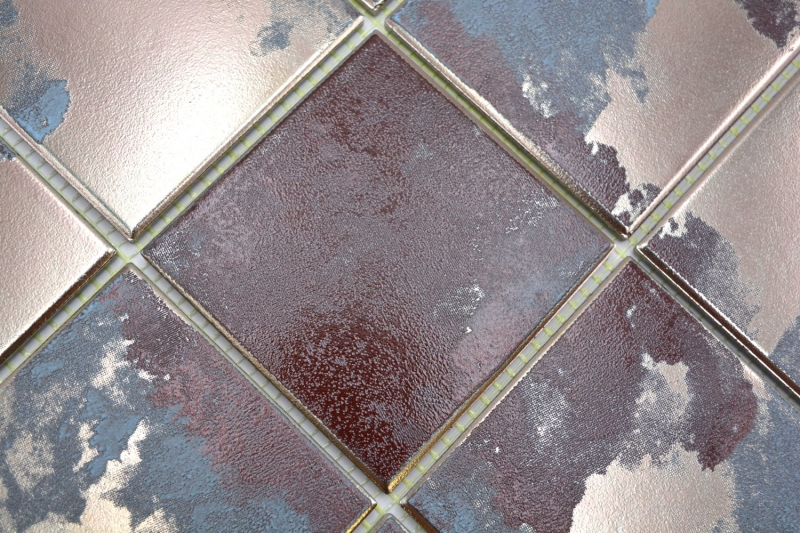 Ceramic mosaic ceramic multicolored matt wall kitchen bathroom shower MOS22-1236