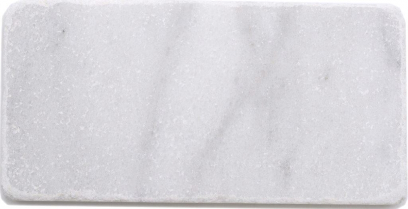 Natural stone mosaic tiles marble white matt wall floor kitchen bathroom shower MOSF-45-M420