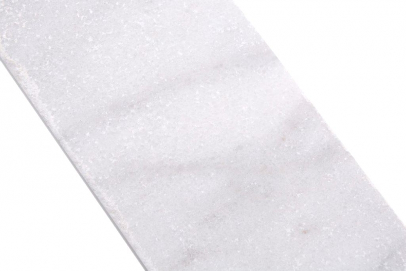 Natural stone mosaic tiles marble white matt wall floor kitchen bathroom shower MOSF-45-M420