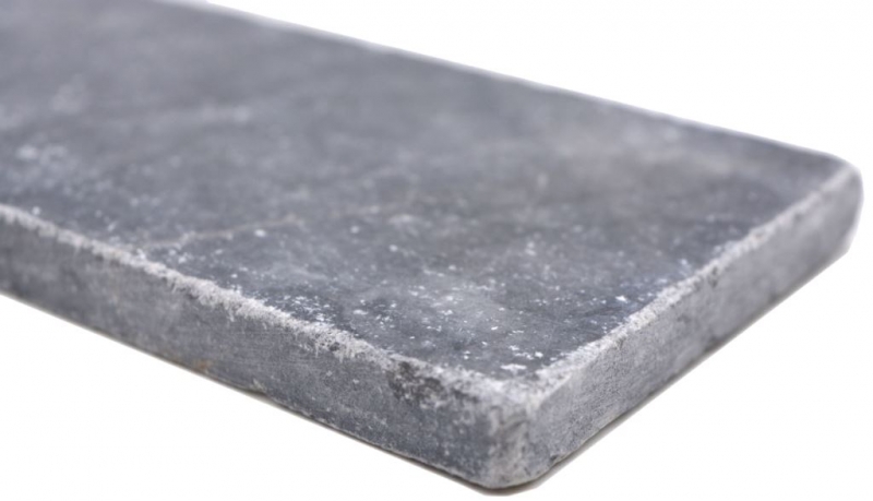 Natural stone mosaic tiles marble black matt wall floor kitchen bathroom shower MOSF-45-M430