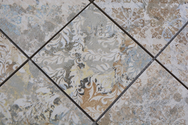 Ceramic mosaic porcelain stoneware multicolored matt wall floor kitchen bathroom shower MOS23-95CS_f