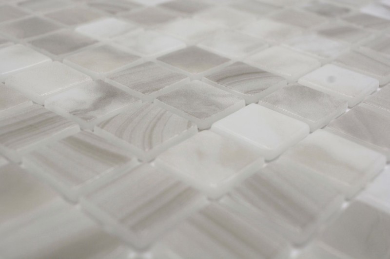 Swimming pool mosaic pool mosaic glass mosaic light beige iridescent wall floor kitchen bathroom shower MOS220-P56251_f