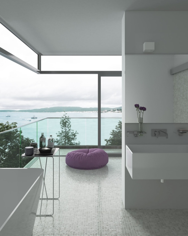 Swimming pool mosaic pool mosaic glass mosaic light beige iridescent wall floor kitchen bathroom shower MOS220-P56251_f