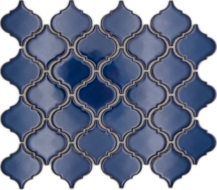 Ceramic mosaic mosaic tiles cobalt blue glossy wall floor kitchen bathroom shower MOS13-P451_f