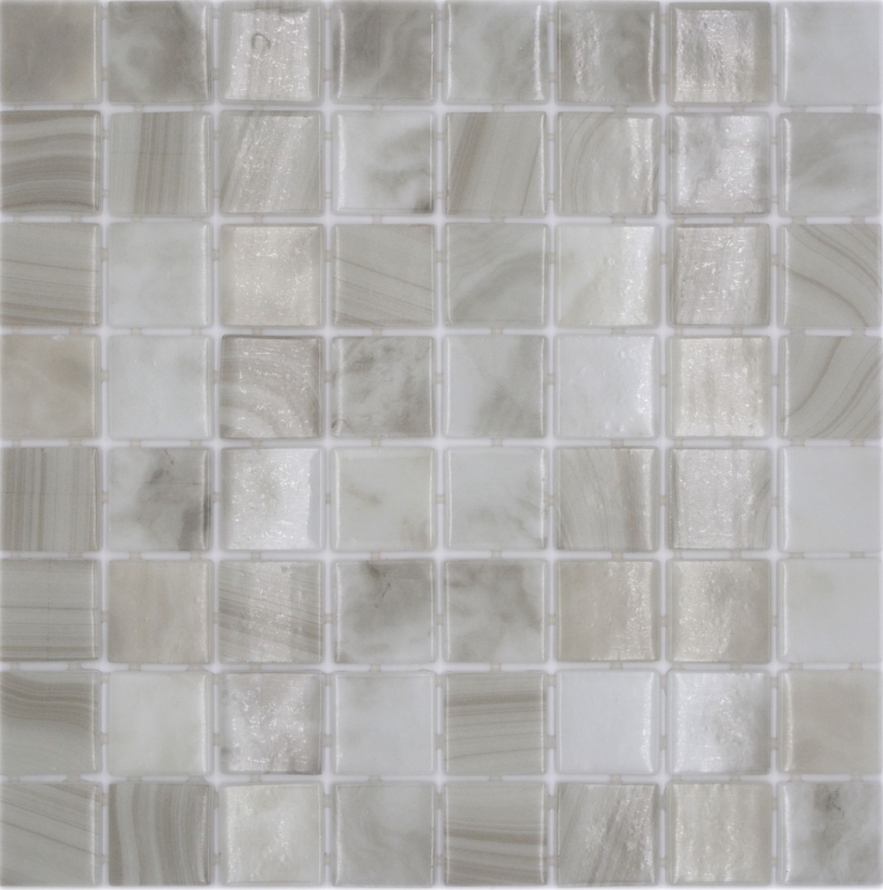 Hand sample swimming pool mosaic pool mosaic glass mosaic light beige iridescent wall floor kitchen bathroom shower MOS220-P56381_m