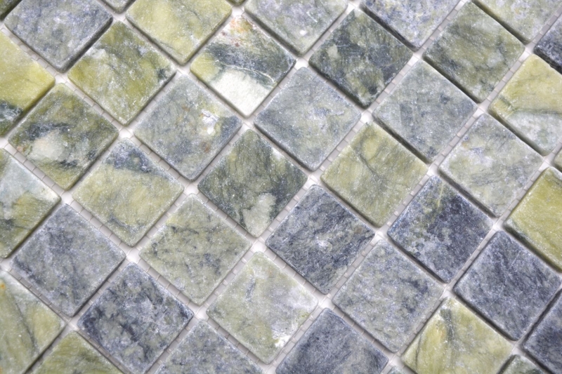Hand sample natural stone mosaic marble green matt wall floor kitchen bathroom shower MOS42-32-407_m