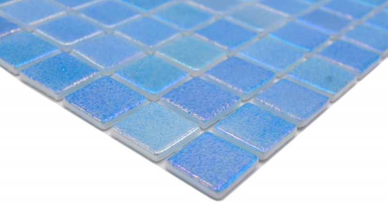 Hand pattern swimming pool mosaic pool mosaic glass mosaic light blue iridescent multicolored glossy wall floor kitchen bathroom shower MOS220-P55251_m