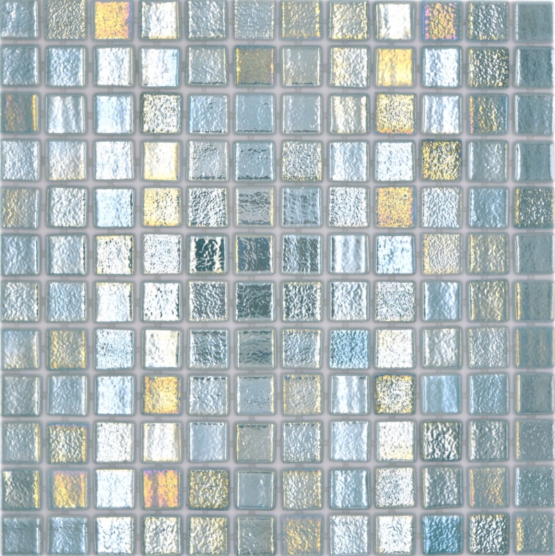 Hand pattern swimming pool mosaic pool mosaic glass mosaic pastel green iridescent multicolored glossy wall floor kitchen bathroom shower MOS220-P55253_m