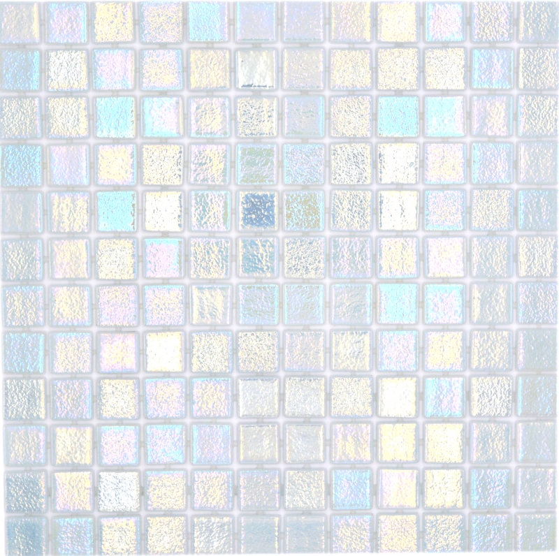 Hand pattern swimming pool mosaic pool mosaic glass mosaic cream iridescent multicolored glossy wall floor kitchen bathroom shower MOS220-P55254_m