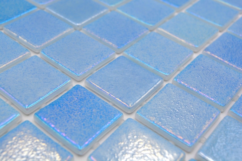 Hand pattern swimming pool mosaic pool mosaic glass mosaic light blue iridescent multicolored glossy wall floor kitchen bathroom shower MOS220-P55381_m