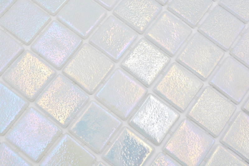 Hand pattern swimming pool mosaic pool mosaic glass mosaic cream iridescent multicolored glossy wall floor kitchen bathroom shower MOS220-P55384_m