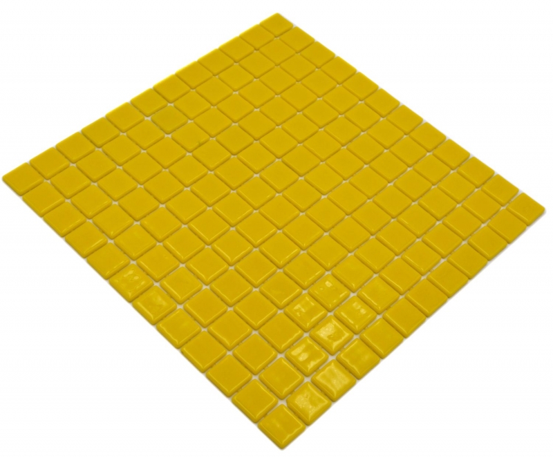 Hand sample swimming pool mosaic pool mosaic glass mosaic yellow glossy wall floor kitchen bathroom shower MOS220-P25801_m