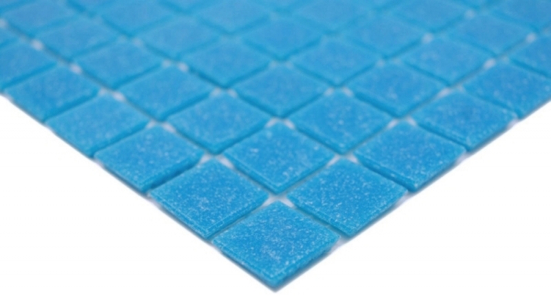 Glass mosaic mosaic tile blue spots shower BATH WALL kitchen wall - MOS200-A14-N
