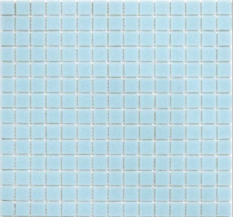 Glass mosaic mosaic tile light blue spots shower BATH WALL kitchen wall - MOS200-A11-N