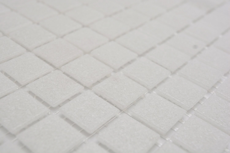 Glass mosaic mosaic tile antique white light gray cream Classic paper-bonded - MOS200-A03