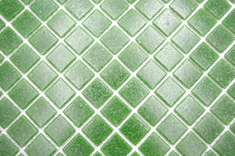 Glass mosaic Mosaic tiles green Tile backsplash Kitchen backsplash MOS200-A23