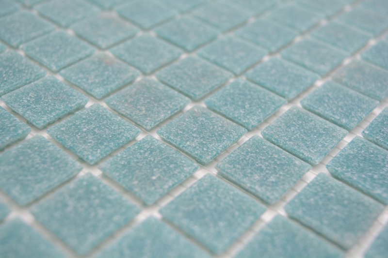 Glass mosaic mosaic tile Pastel Blue Gray Classic paper-bonded - MOS200-A52