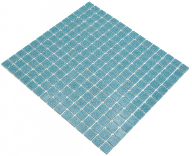 Glass mosaic mosaic tile Pastel Blue Gray Classic paper-bonded - MOS200-A52