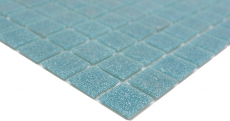Glass mosaic mosaic tile Pastel Blue Gray Classic paper-bonded - MOS200-A52