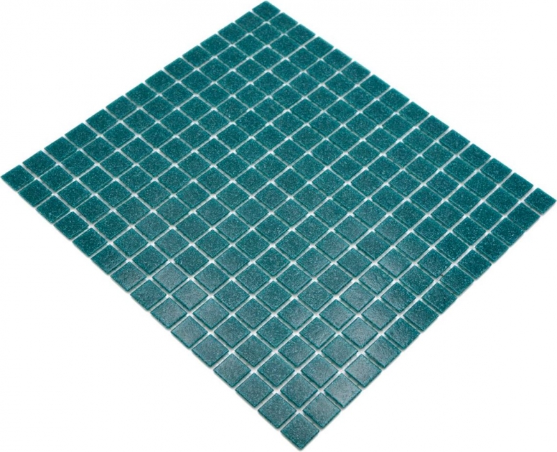 Glass mosaic mosaic tiles dark turquoise green backsplash kitchen backsplash MOS200-A67