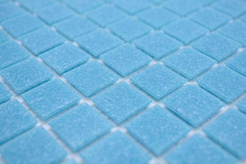 Glass mosaic mosaic tile Medium blue swimming pool mosaic tile Pool mosaic - 200-A13-P