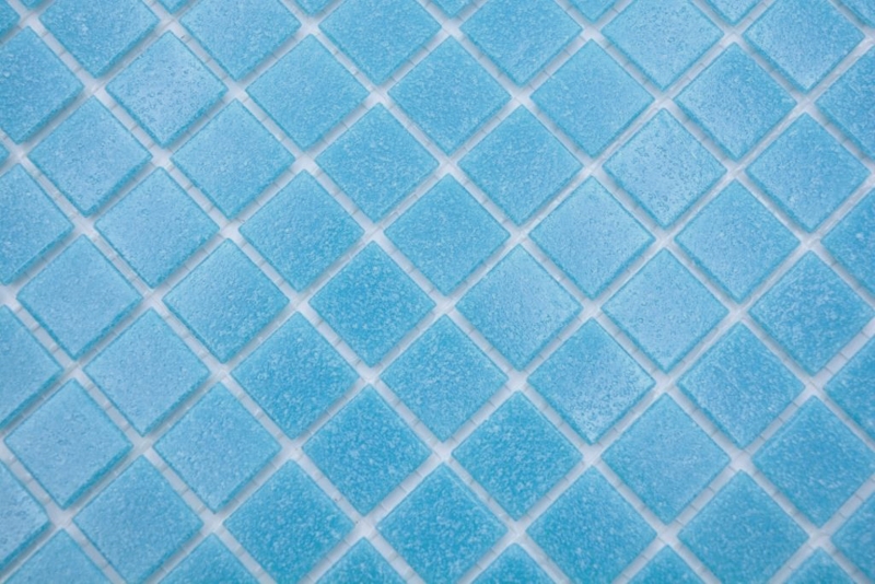 Glass mosaic mosaic tile Medium blue swimming pool mosaic tile Pool mosaic - 200-A13-P