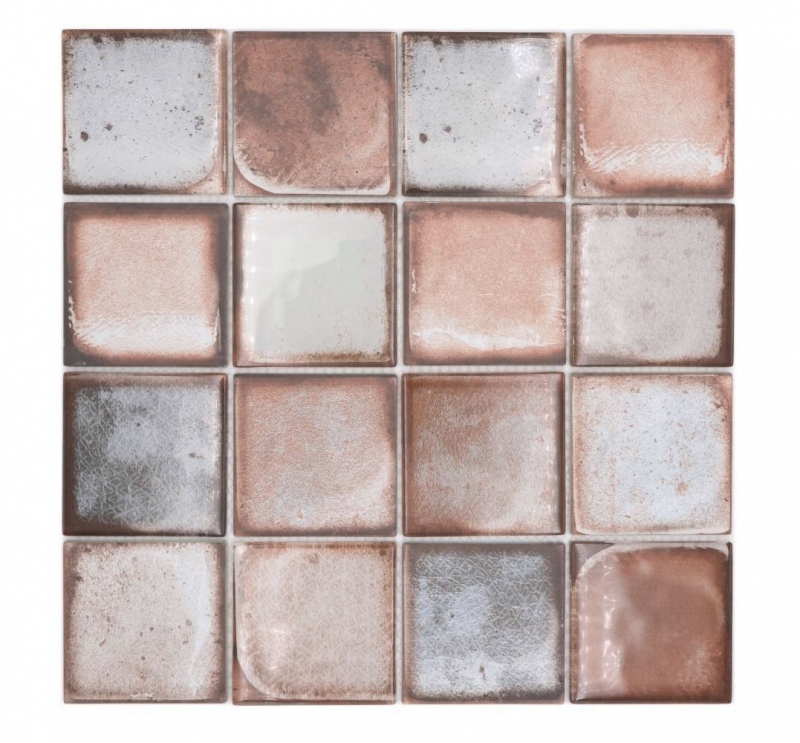 Glass mosaic mosaic tile Retro Vinatage Cement Style Pastel Beige MOS88-S06