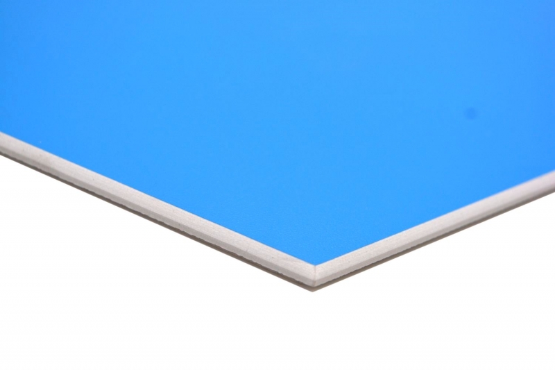 Self-adhesive hexagon vinyl mosaic tile blue MOS200-S04