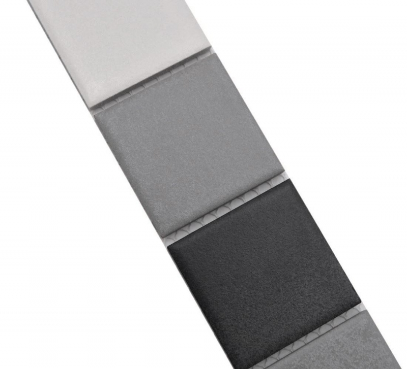 Mosaic border Borde mix gray ceramic MOS14BOR-0123