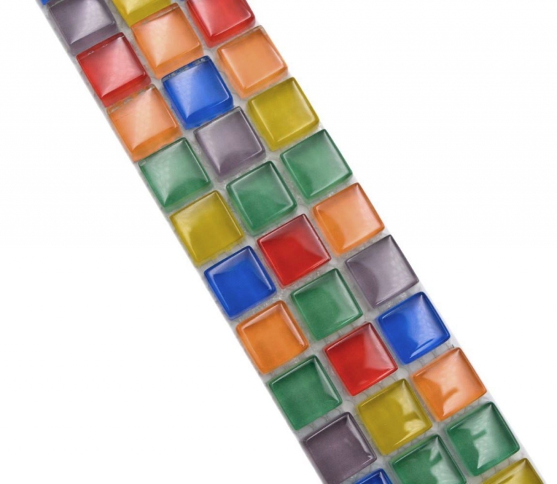 Mosaic border border glass mosaic mosaic tile colorful MOS88BOR-XC123