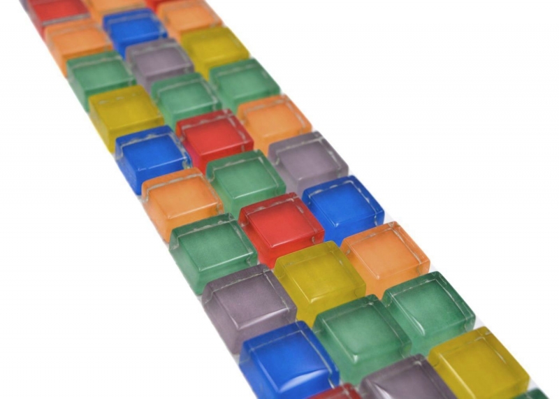 Mosaic border border glass mosaic mosaic tile colorful MOS88BOR-XC123