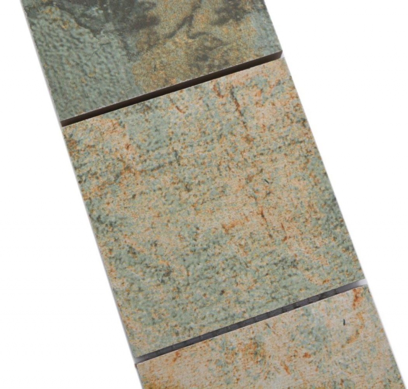 Mosaic border Vintage 95 mix beige-brown-green MOS23BOR-95CB