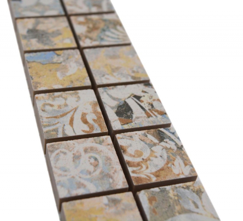 Mosaic border Vintage Sand 25 mix light MOS18BOR-25CS