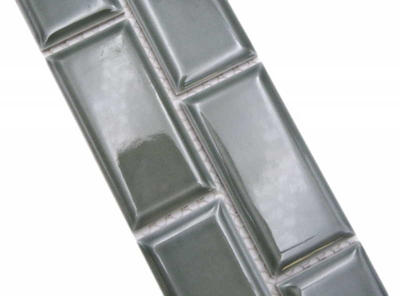 Mosaic border Metro uni petrol MOS26BORM-0218
