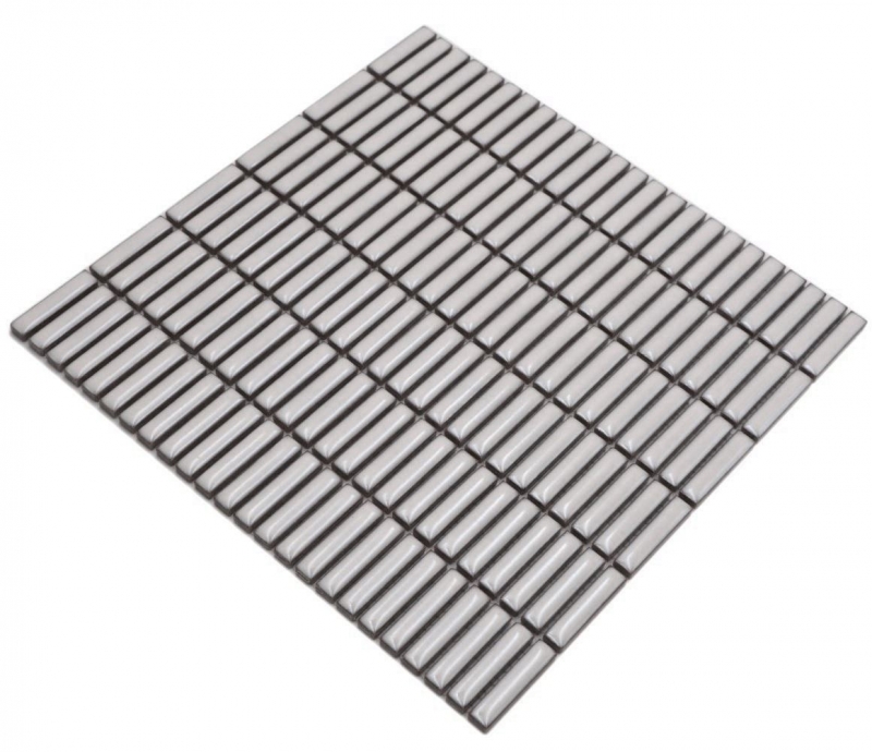 Ceramic mosaic antique white glossy bamboo look mosaic tile kitchen wall tile backsplash bathroom shower wall MOS24-BM3_f
