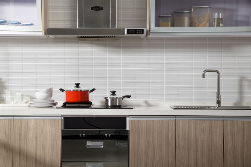 Ceramic mosaic white glossy rod look mosaic tile kitchen wall tile backsplash bathroom shower wall MOS24-S10_f