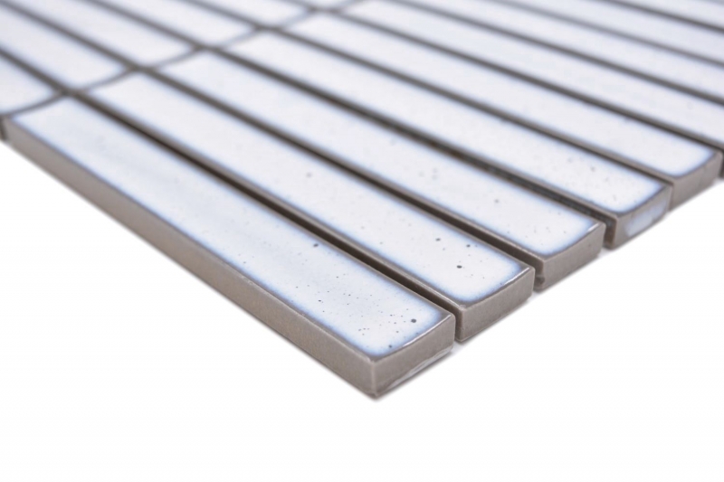 Ceramic mosaic white glossy rod-look mosaic tile kitchen wall tile backsplash bathroom shower wall MOS24-CS66_f