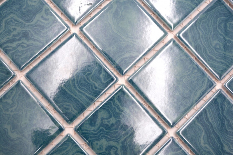 Ceramic mosaic green glossy n.a. Mosaic tile kitchen wall tile mirror bathroom shower wall MOS14-0403_f