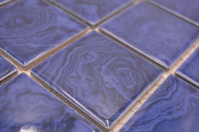 Ceramic mosaic blue glossy n.a. Mosaic tile kitchen wall tile mirror bathroom shower wall MOS14-0406_f
