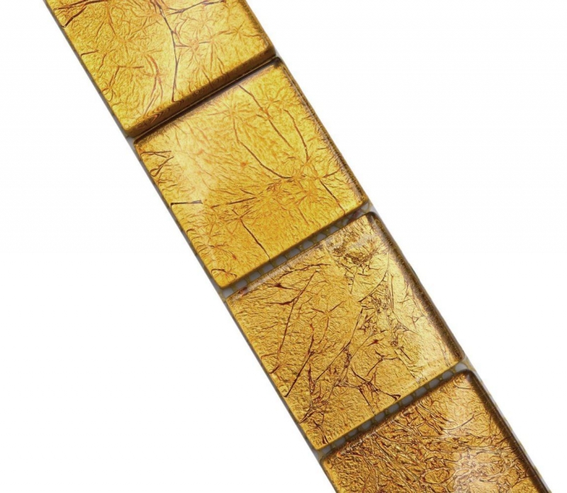 Border Border mosaic gold glossy mosaic tile kitchen wall tile mirror bathroom shower wall MOS120BOR-0786_f