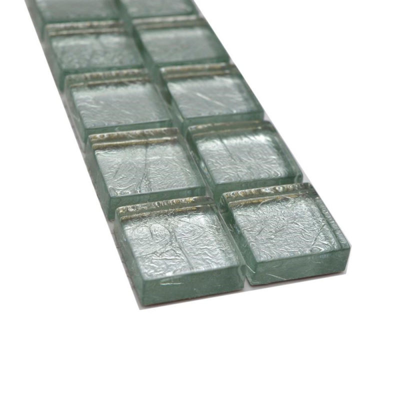 Border Border mosaic silver glossy mosaic tile kitchen wall tile mirror bathroom shower wall MOS123BOR-8SB16_f