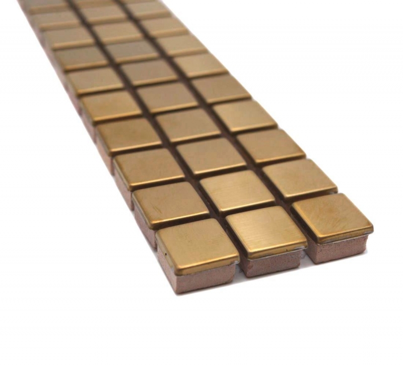 Border Border mosaic gold glossy mosaic tile kitchen wall tile mirror bathroom MOS129BOR-0707_f