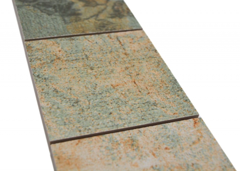 Border Border mosaic mix beige/brown/green matt carpet look mosaic tile kitchen wall tile mirror bathroom shower wall MOS23BOR-95CB_f