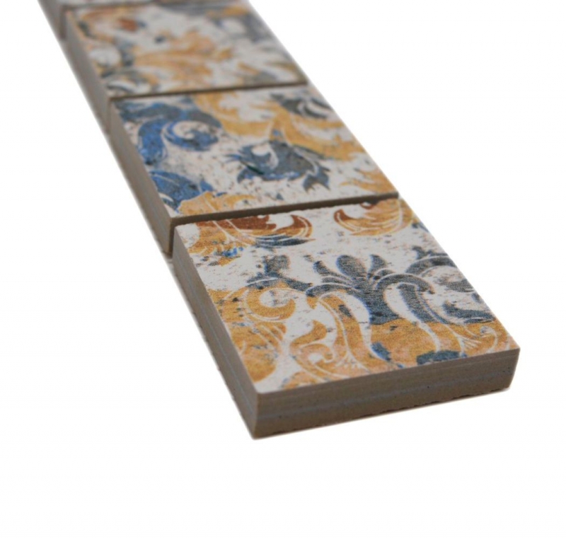 Border Border mosaic mix strong multicolored matt carpet look mosaic tile kitchen wall tile mirror bathroom shower wall MOS14BOR-47CV_f