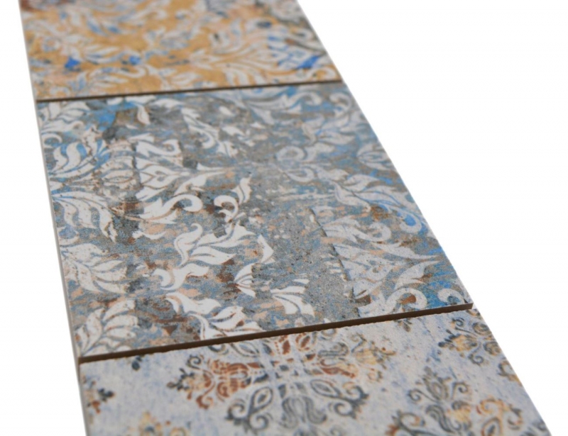 Border Border mosaic mix strong multicolored matt carpet look mosaic tile kitchen wall tile mirror bathroom shower wall MOS23BOR-95CV_f